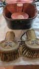 Pre-Civil War 1852 Pattern US Navy Commander Epaulettes & Case - London Lonsdale