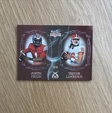 2021 Wild Card Dueling Guns Trevor Lawrence And Justin Fields 14/18