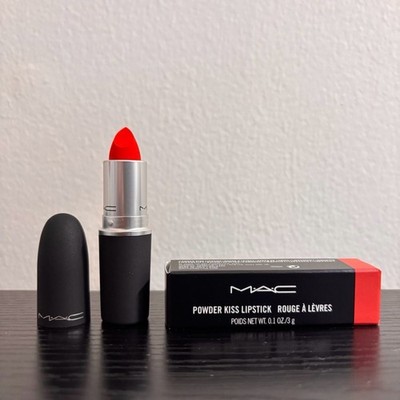 M.A.C Powder Kiss Lipstick - 303 Style Shocked! - 0.1 oz / 3 g - New in Box