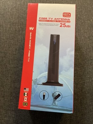 Free TV Antenna Connector for TV Channels 25dBi