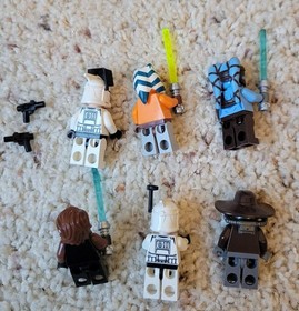 Lego 8098 Star Wars The Clone Wars Clone Turbo Tank 99% Complete Minifigs