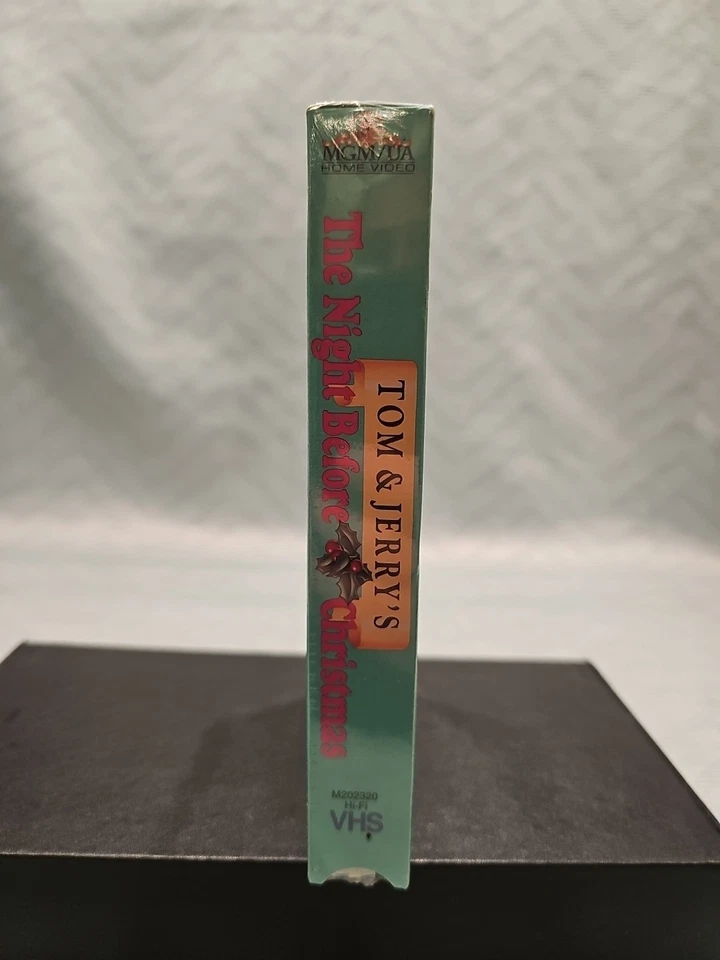 Tom and Jerry's Night Before Christmas VHS 1991 Cartoon 90s Holiday New Sealed! - Image 4 of 4