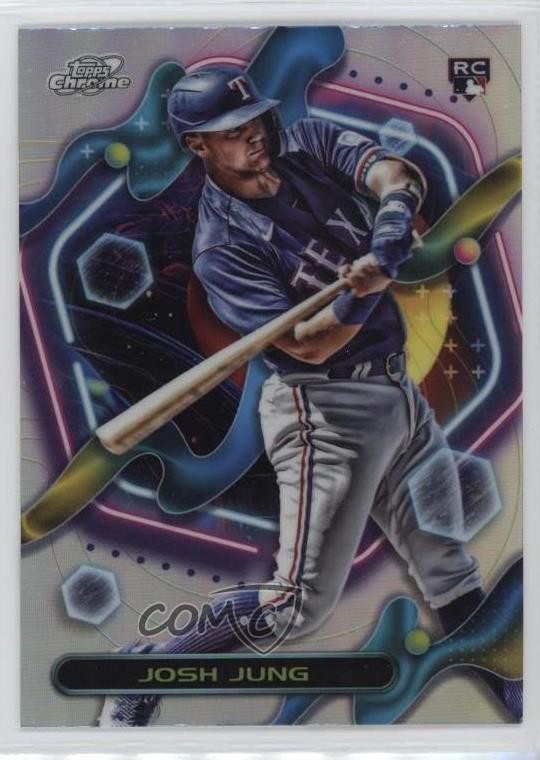 2023 Topps Cosmic Chrome Refractor Josh Jung #95 16kt