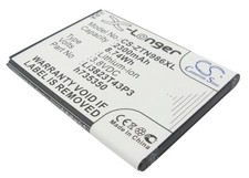 Battery for BoostMobile N9515 ,WARP SYNC P/N: 2300mAh / 8.74Wh