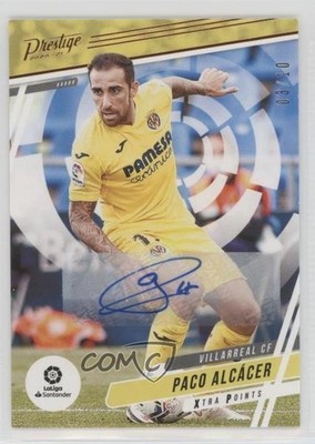 2020 Panini Chronicles Prestige La Liga Xtra Points 3/10 Paco Alcacer Auto 7y2