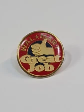 Walmart Lapel Pin Great Job Thumbs Up
