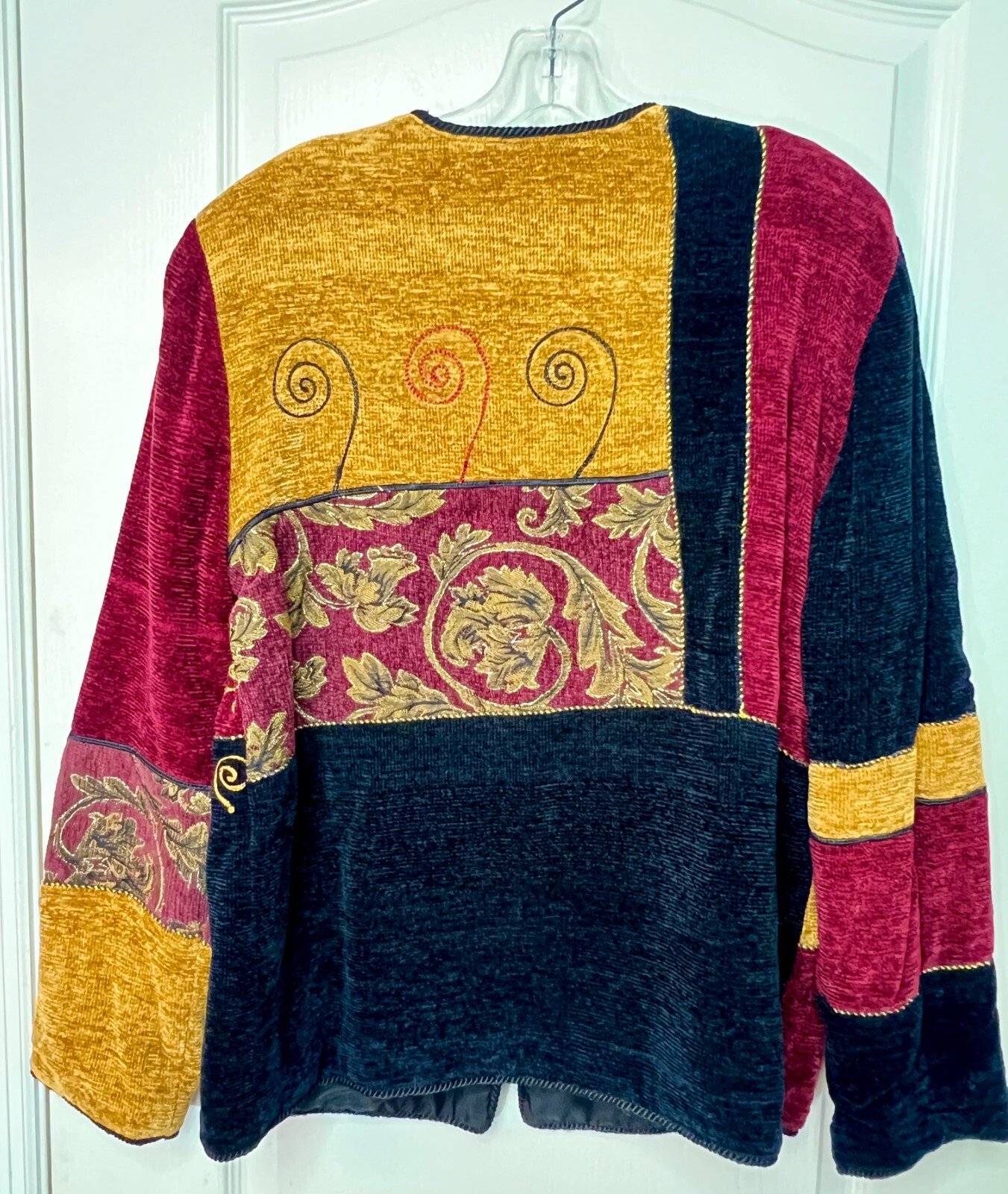 Allure Women's Jacket Patchwork Brocade Blazer Ba… - image 15