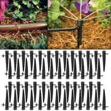 50X 360° Irrigation Drippers Drip Emitters Micro Spray Adjustable Sprinkler 2025
