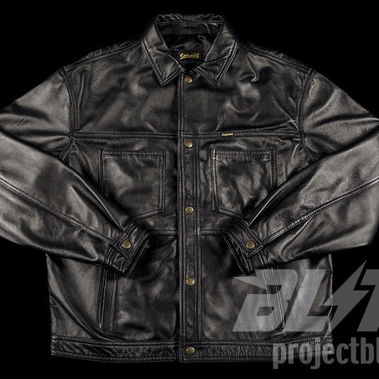 SS22 Supreme Schott Leather Work Jacket Size M 2022 | eBay