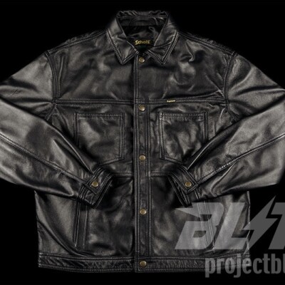 SS22 Supreme Schott Leather Work Jacket Size M 2022