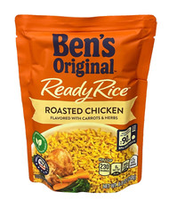 Ben's Original Roasted Chicken Flavored with Carrots Herbs Ready Rice 8.8 oz