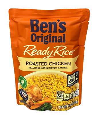 Ben's Original Roasted Chicken Flavored with Carrots & Herbs Ready Rice 8.8 oz
