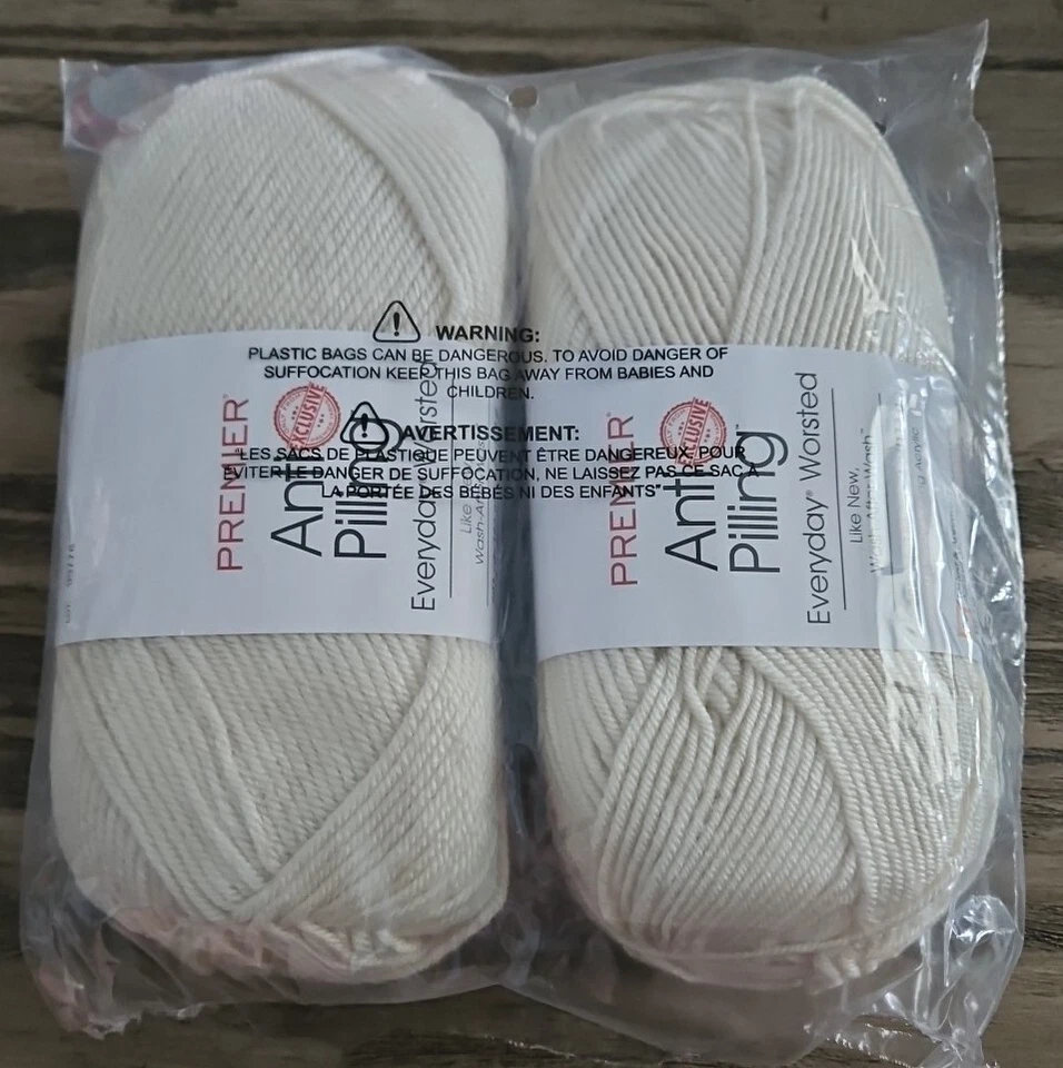 Annie's Tunisian Crochet Afghan • Natural Pearl • TCA308L • Kit 8: Stripes 3&4 - Image 2 of 2