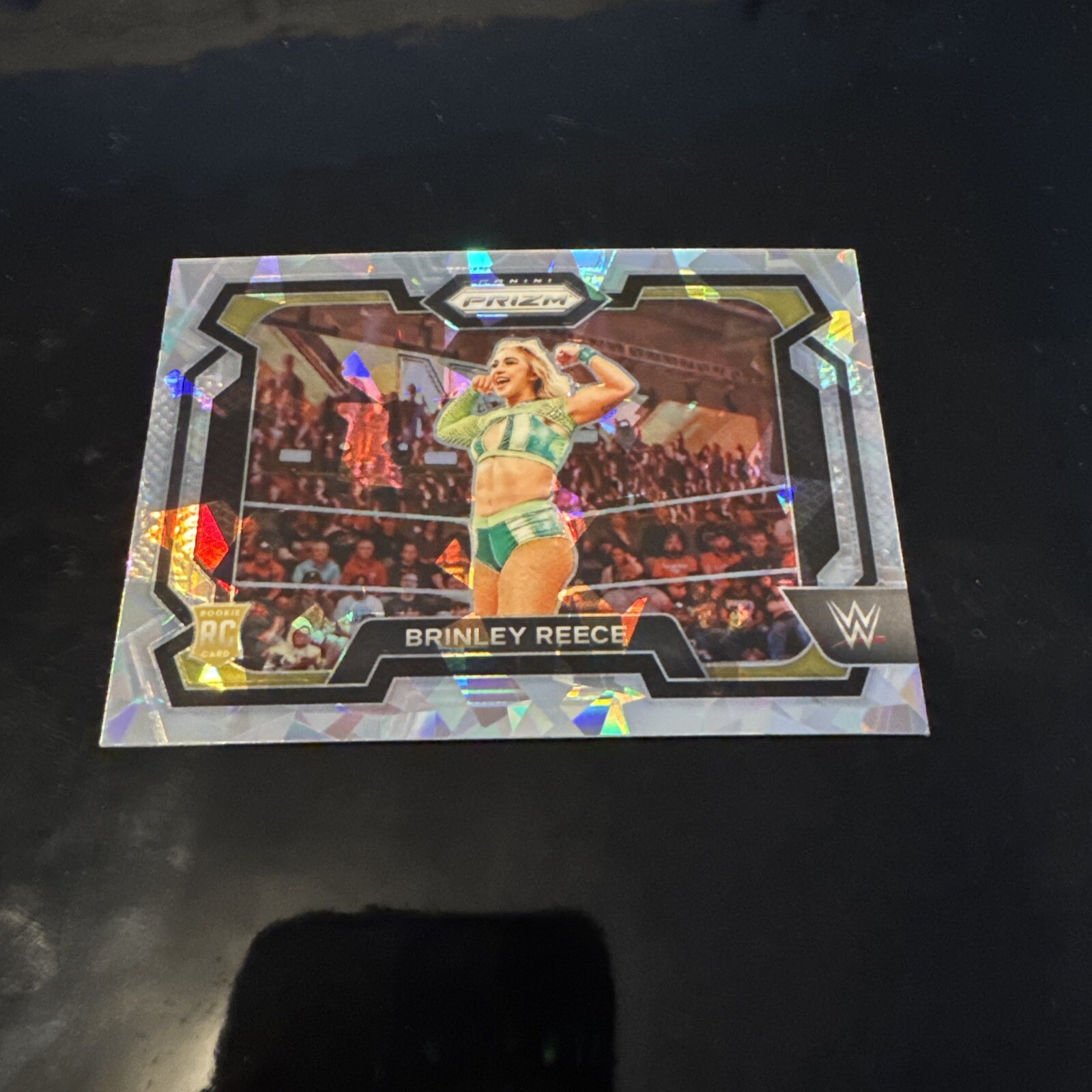 2024 Panini Prizm WWE  #36 Brinley Reece Cracked ICE  - NXT