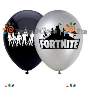 6pcs Fortnite Video Game Latex Birthday Party Decorations Balloons - image is loading 6pcs fortnite video game latex birthday party decorations
