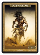 Ficha de Guerrero de Sand 1/1 Fichas Givemana Serie 2 Magic The Gathering Magic The Gathering Magic The Gathering