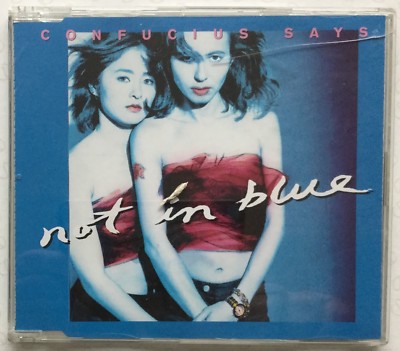 Not in Blue by Confucius Says (1996, Koch, CD single, four tracks) near NEW
