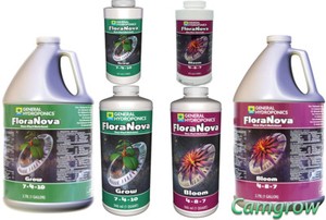 General Hydroponics Floranova Grow Bloom Organic Nutrition Hydroponics Ebay