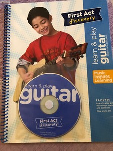 First Act Discovery Learn & Play Acoustic /Electric Guitar w/Play Along Audio CD