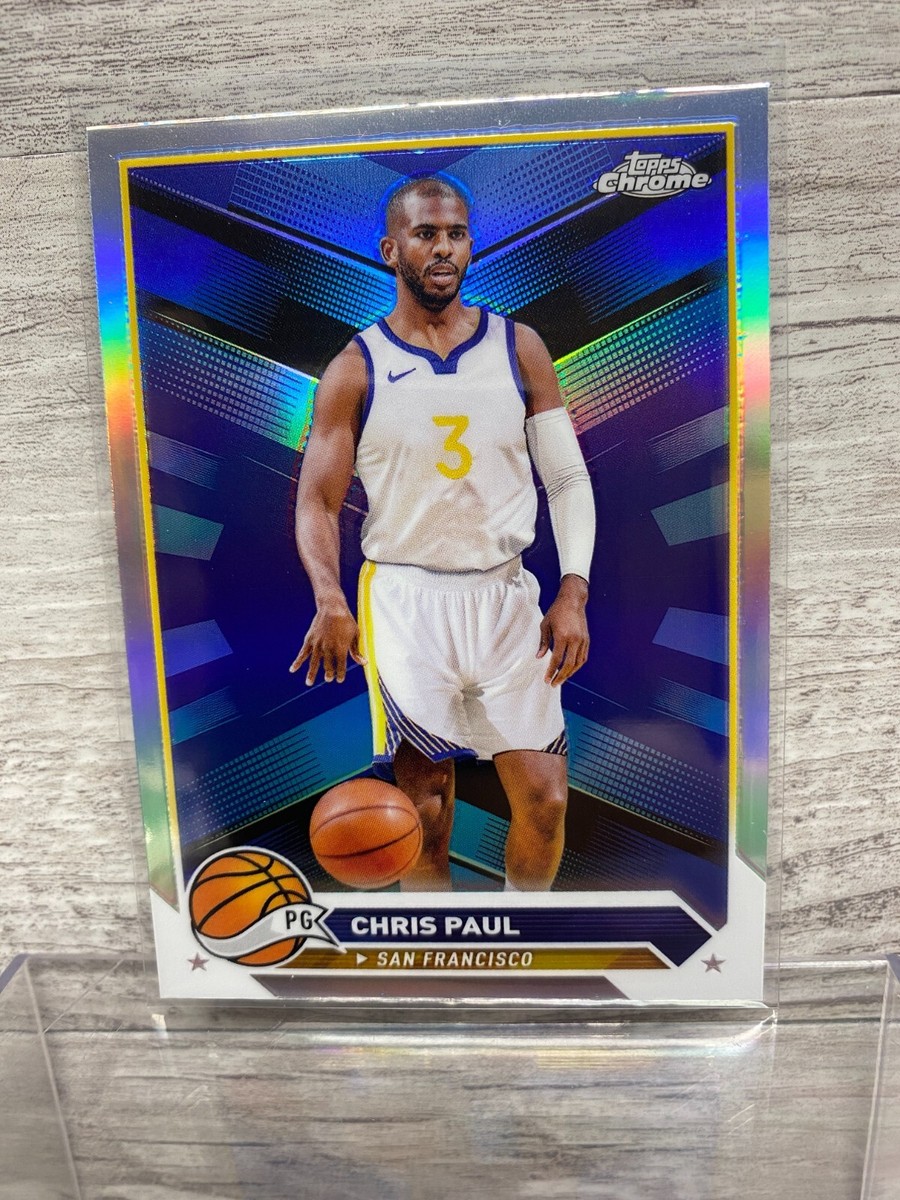 2023-24 Topps Chrome Basketball Chris Paul Refractor #187 | eBay