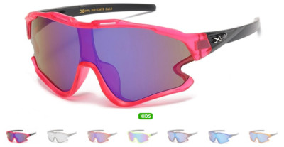 X-Loop Kids Wrap Around Oversized Sunglasses Sports Golf Biking Fishing Ski Snow