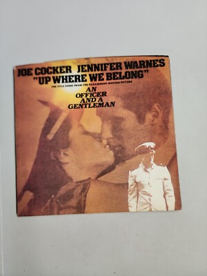 Joe Cocker - Up Where We Belong - RECORD SLEEVE ONLY (45RPM 7 ) (AA8) 