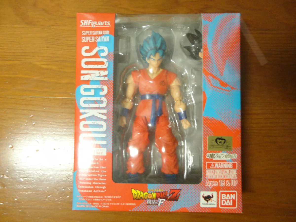 Bandai S.H.Figuarts Dragon Ball Super Saiyan God Son Goku SSGSS