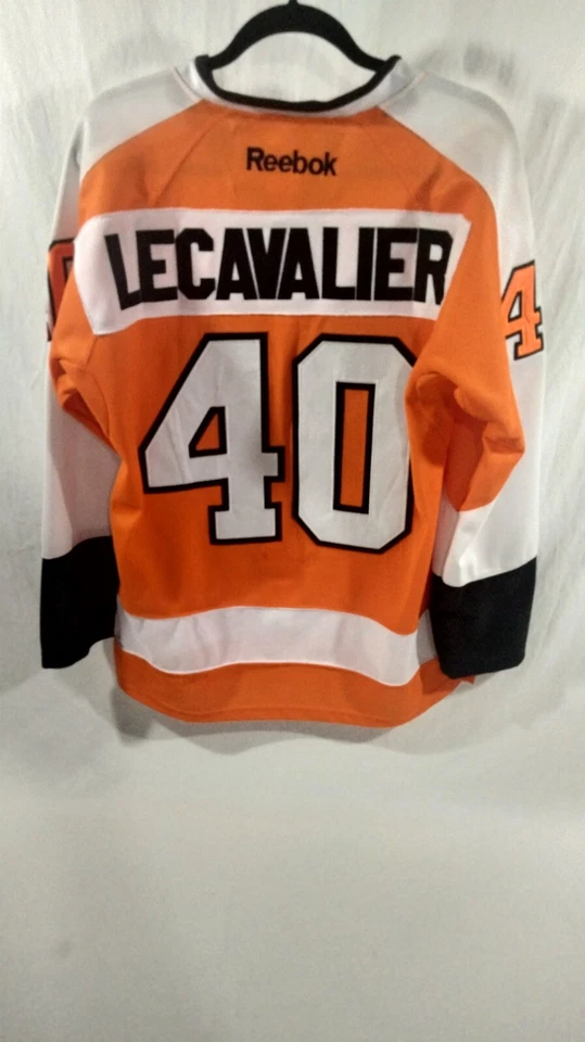 Camiseta deportiva Philadelphia Flyers Vincent Lecavalier Reebok estilo NHL talla 48  Foto 4 de 4