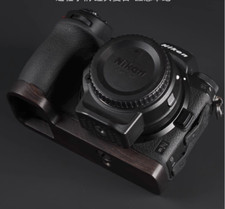 Handmade Wood Hand Grip Holder Handle for Nikon Z5 Z6 Z7 Z6ii Z7II Camera Base