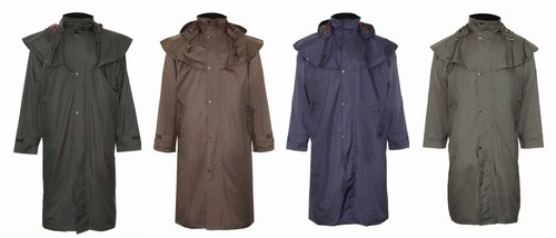 Men's Long Length Waterproof Riding 