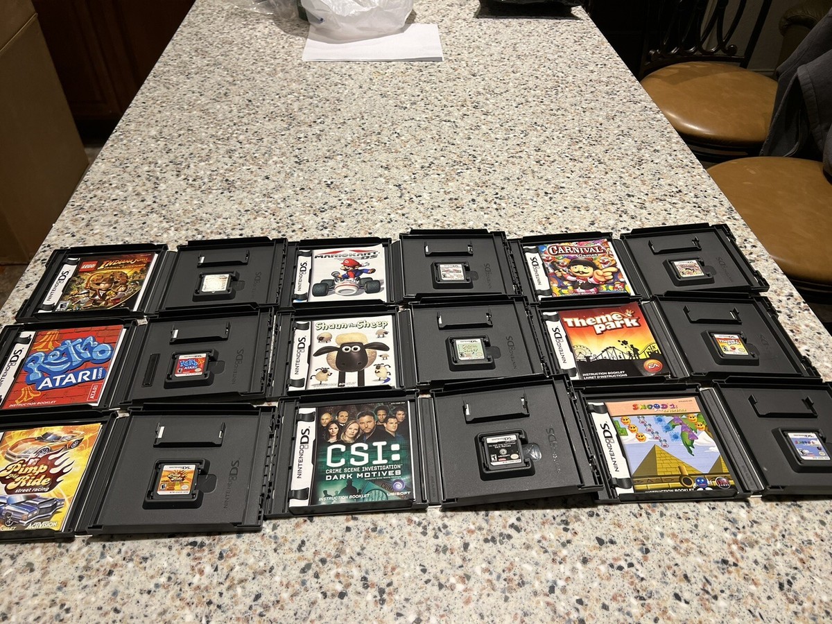 Nintendo DS 9 Game Lot With Box And Booklet | eBay