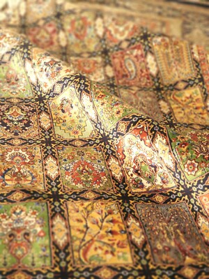 New Luxurious High-Quality Bamboo Silk Rug Carpet 160cm x 230cm Machine-Knotted
