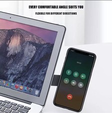 Laptop Side Adjustable Magnetic Phone Holder