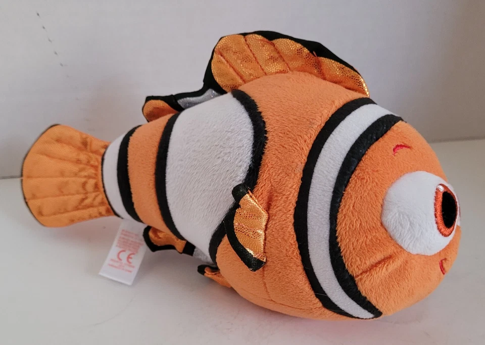 Ty Beanie Babies Disney SPARKLE NEMO 6" Beanbag Plush Stuffed Toy - Image 2 of 4