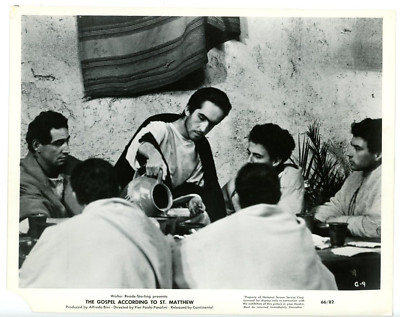 Vintage 8x10 Photo The Gospel According to St. Matthew 1964 Enrique Irazoqui