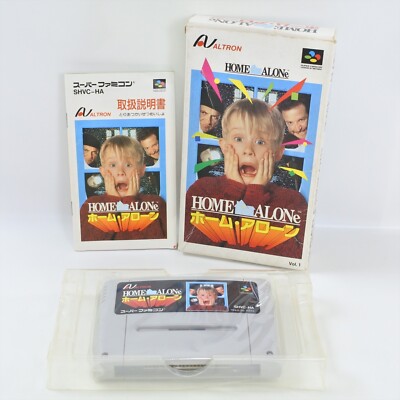 HOME ALONE Super Famicom Nintendo 0790 sf