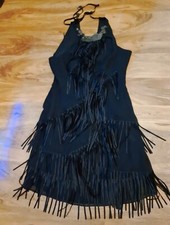 🌺🌸Vintage Karen Milllen evening party silk dress style Big Gatsby size 12