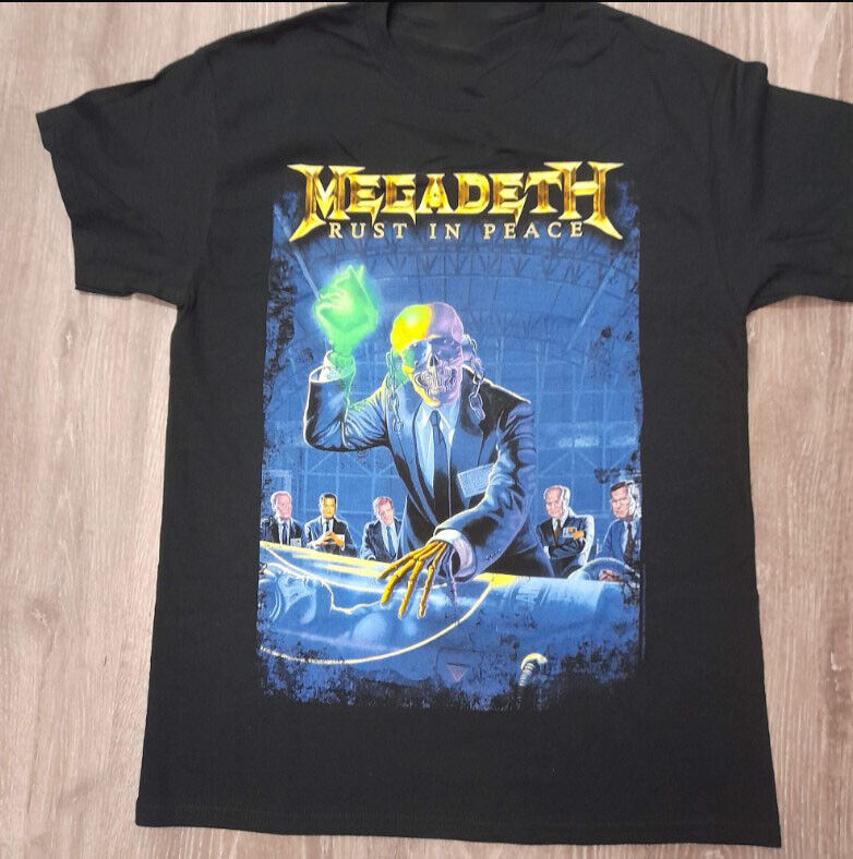 Megadeth T-shirt - Rust in Peace - Megadeth Rust in Peace | eBay