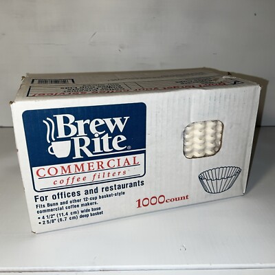 Brew Rite Coffee Filter, 1000 Count