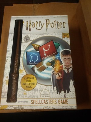 Pressman HARRY POTTER Spellcasters Game with Wand Master Your Magic