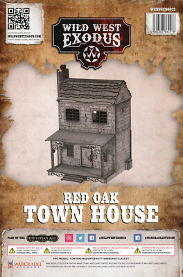WILD WEST EXODUS: RED OAK - TOWN HOUSE - Building - Tabletop - Bausatz