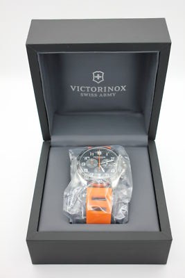 Victorinox Fieldforce Sport Chrono Men's Watch – Orange Rubber