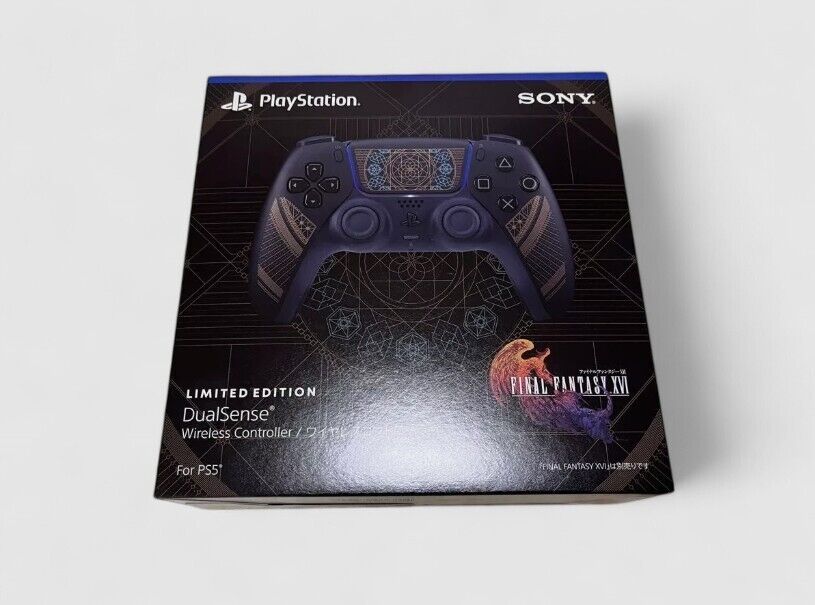 PS5 FINAL FANTASY XVI FF16 Limited Edition DualSense PS5 FINAL FANTASY XVI FF16 Limited Edition DualSense
