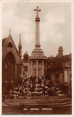 POSTKARTE WORCESTER KRIEGSDENKMAL RP