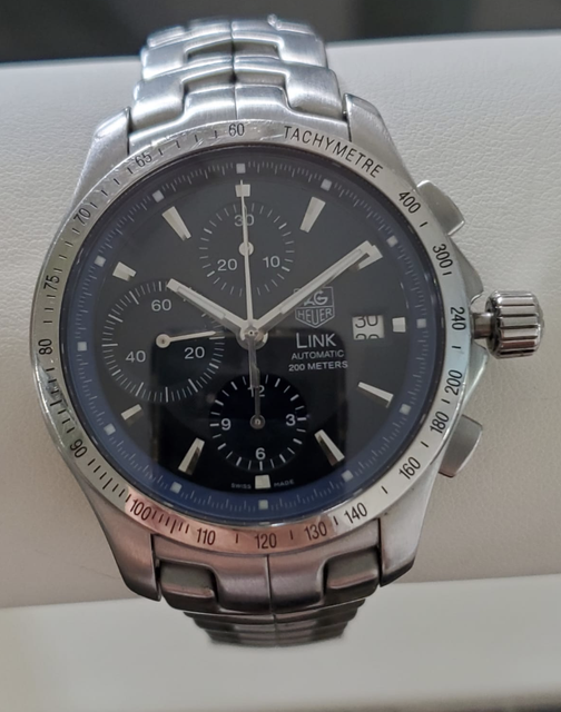 TAG Heuer Link Navy Blue Men's Watch 