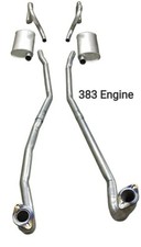 1968-69 B-body Roadrunner Gtx Charger 383 Engine Dual Aluminized