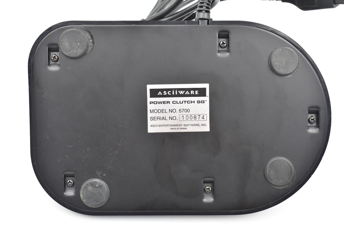 Asciiware Power Clutch SG Controller Joystick Model 5700 Sega