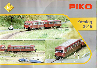 PIKO N - KATALOG, N - CATALOGUE, N - CATALOG 2016 mit PREISANGABEN - with PRICES