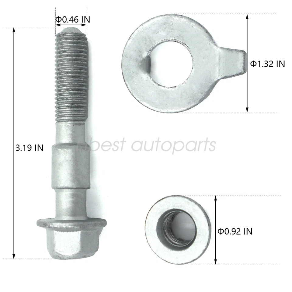 Mevotech Supreme MS60005 Alignment Camber Kit For BUICK CHEVROLET DODGE K90350 - Image 4 of 4