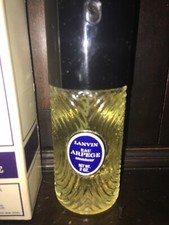 Vintage Eau Arpege 2 Fl. Oz Atomiseur Natural Lanvin Paris France PERFUME